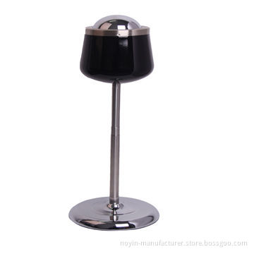 Ashtrays with standing windproof saloon metal, suitable for promotional gifts, factory direct price